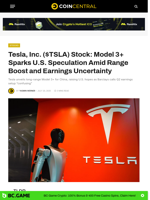 Tesla, Inc. ($TSLA) Stock: Model 3+ Sparks U.S. Speculation Amid Range Boost and Earnings Uncertainty