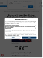 Bloomberg Strategist Says Bitcoin on Track to Revisit Yearly Pivot at $50,000: Here’s Why