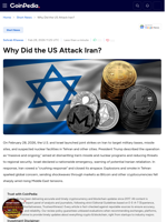 Why Did the US Attack Iran?