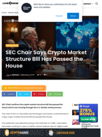 SEC Confirms Crypto Market Bill Clears House