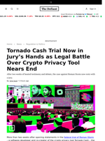 Tornado Cash Trial Now in Jury’s Hands as Legal Battle Over Crypto Privacy Tool Nears End - 