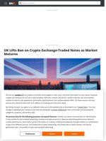 UK Lifts Ban on Crypto Exchange-Traded Notes as Market Matures - Brave New Coin