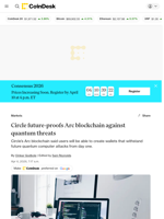 Circle future-proofs Arc blockchain against quantum threats