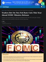 Traders expect two Fed rate cuts
