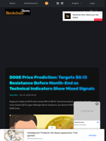 DOGE Price Prediction: Targets $0.13 Resistance Before Month-End as Technical Indicators Show Mixed Signals - Blockchain.News