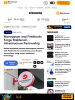 Moneygram and Fireblocks Forge Stablecoin Infrastructure Partnership – News Bytes Bitcoin News