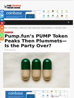 Pump.fun’s PUMP Token Peaks Then Plummets—Is the Party Over? - The Crypto News Wire