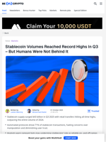 Over 70% of Stablecoin Transactions Don’t Come From Humans