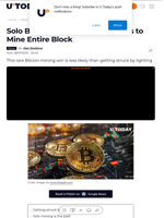 Solo Bitcoin Miner Beats the Odds to Mine Entire Block