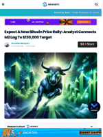 Expect A New Bitcoin Price Rally: Analyst Connects M2 Lag To $130,000 Target