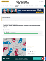 California adopts new congressional map for 2026 midterms under Prop 50