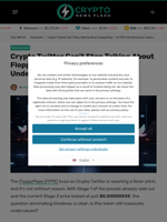 Crypto Twitter Can't Stop Talking About FloppyPepe - Is FPPE Still Massively Undervalued At $0.00000035? - Crypto News Flash