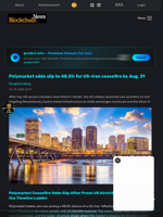 Polymarket odds slip to 48.5% for US–Iran ceasefire by Aug. 31 - Blockchain.News