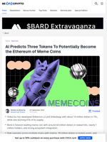 3 Crypto That Can Become The Ethereum Of Meme Coins