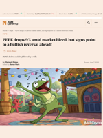 PEPE drops 9% amid market bleed, but signs point to a bullish reversal ahead! - AMBCrypto