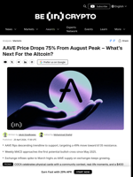 AAVE Price Prediction: Will the Altcoin Rebound After 20% Crash?