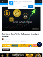 Best Meme Coins to Buy as Dogecoin Price Prediction Targets 5x Rally