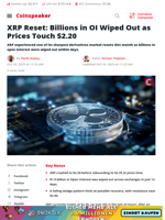 XRP Reset: Billions in OI Wiped Out as Prices Touch $2.20 - Coinspeaker