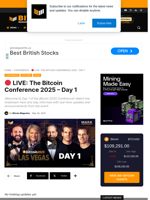🔴 LIVE: The Bitcoin Conference 2025 - Day 1