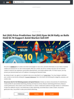Sui (SUI) Price Prediction: Sui (SUI) Eyes $4.50 Rally as Bulls Hold $3.10 Support Amid Market Sell-Off - Brave New Coin