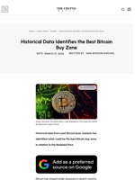 Historical Data Identifies the Best Bitcoin Buy Zone