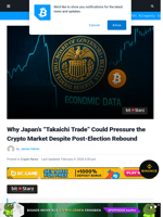 Why Japan’s “Takaichi Trade” Could Pressure the Crypto Market Despite Post-Election Rebound | Bitcoinist.com