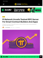 Pi Network unveils Testnet RPC Server For Smart Contract Builders And Apps
