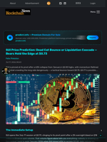 SUI Price Prediction: Dead Cat Bounce or Liquidation Cascade — Bears Hold the Edge at $0.73 - Blockchain.News