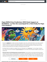 Pepe (PEPE) Price Prediction: PEPE Finds Support at $0.000010 —Is This the Launchpad for a New Rally for Pepe Coin Holders? - Brave New Coin
