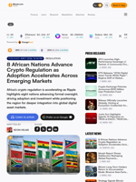 8 African Nations Advance Crypto Regulation as Adoption Accelerates Across Emerging Markets – Regulation Bitcoin News