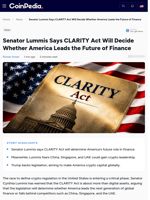 CLARITY Act Will Decide, If America Leads the Future of Finance