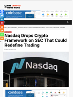 Nasdaq Drops Crypto Framework on SEC That Could Redefine Trading - The Crypto News Wire