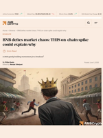 BNB defies market chaos: THIS on-chain spike could explain why - AMBCrypto