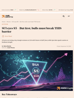 SUI eyes $5 - But first, bulls must break THIS barrier - AMBCrypto