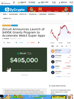 Zircuit Announces Launch of $495K Grants Program to Accelerate Web3 Super Apps
