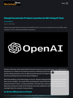 Stampli Accelerates Product Launches by 68% Using AI Tools - Blockchain.News