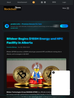 Bitdeer Begins $155M Energy and HPC Facility in Alberta - Blockchain.News