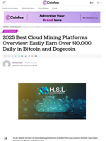 2025 Best Cloud Mining Platforms Overview: Easily Earn Over $10,000 Daily in Bitcoin and Dogecoin - Coinfea