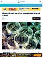 Bitcoin Still Far From A True Supply Shock, Analyst Explains