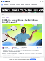 Can Bulls Push OKB Price Past $200 in September?