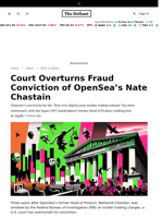 Court Overturns Fraud Conviction of OpenSea’s Nate Chastain - 