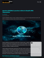 Injective  (INJ)Mint Launches in Beta to Simplify RWA Tokenization - Blockchain.News