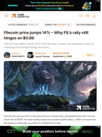 Filecoin price jumps 14% - Why FIL’s rally still hinges on $0.86 - AMBCrypto