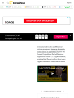 Consumer Groups Join Unions Trying to Derail U.S. Crypto Market Structure Bill 