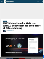 BitX Mining Unveils AI-Driven Web3.0 Ecosystem for the Future of Bitcoin Mining - TechBullion