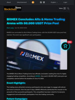 BitMEX Concludes Alts & Meme Trading Arena with 50,000 USDT Prize Pool - Blockchain.News