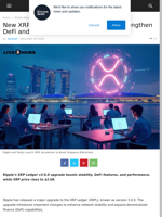 New XRPL Upgrade by Ripple Aims to Strengthen DeFi and Network | Live Bitcoin News