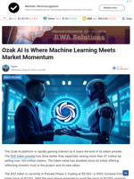 Ozak AI Is Where Machine Learning Meets Market Momentum
