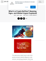 What Is a Crypto Bull Run? Meaning, Signs & Market Impact