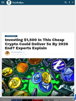 Investing $1,500 In This Cheap Crypto Could Deliver 5x By 2026 End? Experts Explain - TechBullion